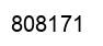 Number 808171 black image