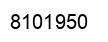 Number 8101950 black image