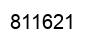 Number 811621 black image