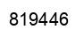 Number 819446 black image