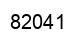 Number 82041 black image
