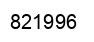 Number 821996 black image