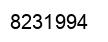 Número 8231994 imagen negro