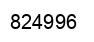 Number 824996 black image