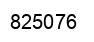 Number 825076 black image