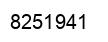 Número 8251941 imagen negro