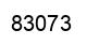 Number 83073 black image