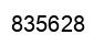 Number 835628 black image