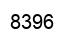 Number 8396 black image