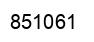Número 851061 imagen negro