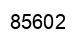 Number 85602 black image