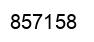 Number 857158 black image