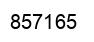 Number 857165 black image