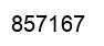 Number 857167 black image