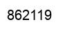 Número 862119 imagen negro