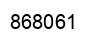 Number 868061 black image