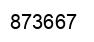 Número 873667 imagen negro