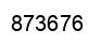 Número 873676 imagen negro