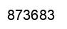 Número 873683 imagen negro