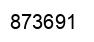 Número 873691 imagen negro