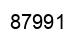 Número 87991 imagen negro