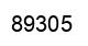 Number 89305 black image