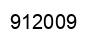 Number 912009 black image