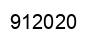 Number 912020 black image
