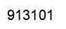 Number 913101 black image
