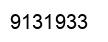 Number 9131933 black image