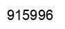 Number 915996 black image