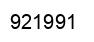 Number 921991 black image