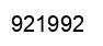 Número 921992 imagen negro
