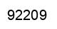 Number 92209 black image