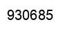 Número 930685 imagen negro