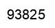 Number 93825 black image
