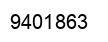 Number 9401863 black image