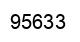 Number 95633 black image