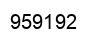 Number 959192 black image