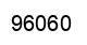 Number 96060 black image