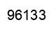 Número 96133 imagen negro