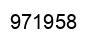 Number 971958 black image