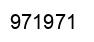 Número 971971 imagen negro