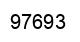 Number 97693 black image