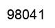 Number 98041 black image
