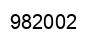 Number 982002 black image