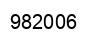 Number 982006 black image