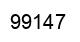 Number 99147 black image