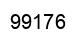 Number 99176 black image