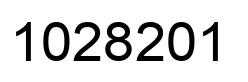 Number 1028201 black image